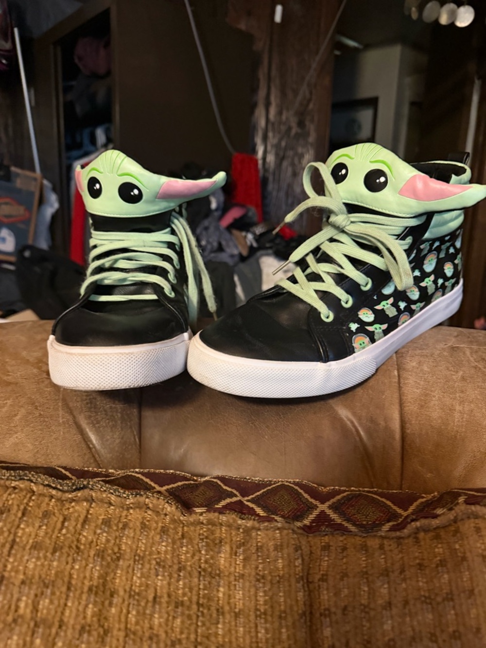 Baby yoda Character High-Top Sneakers
